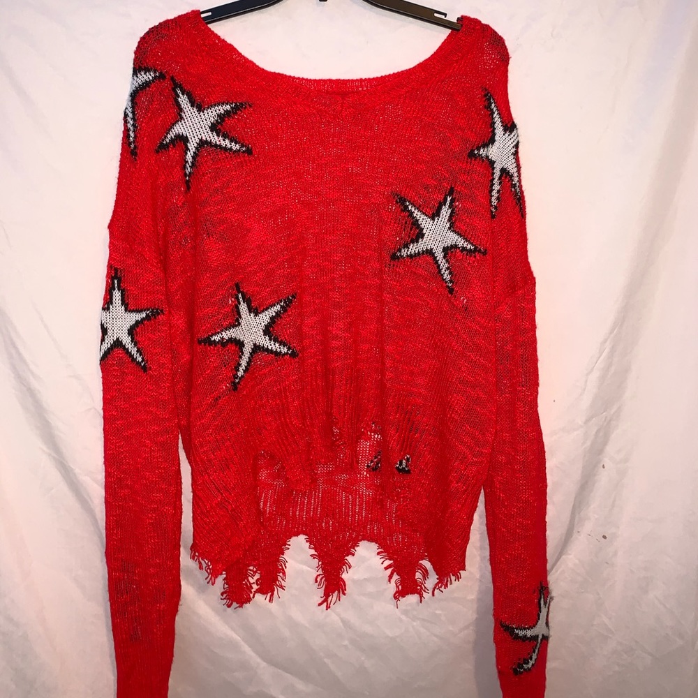 epretty star sweater